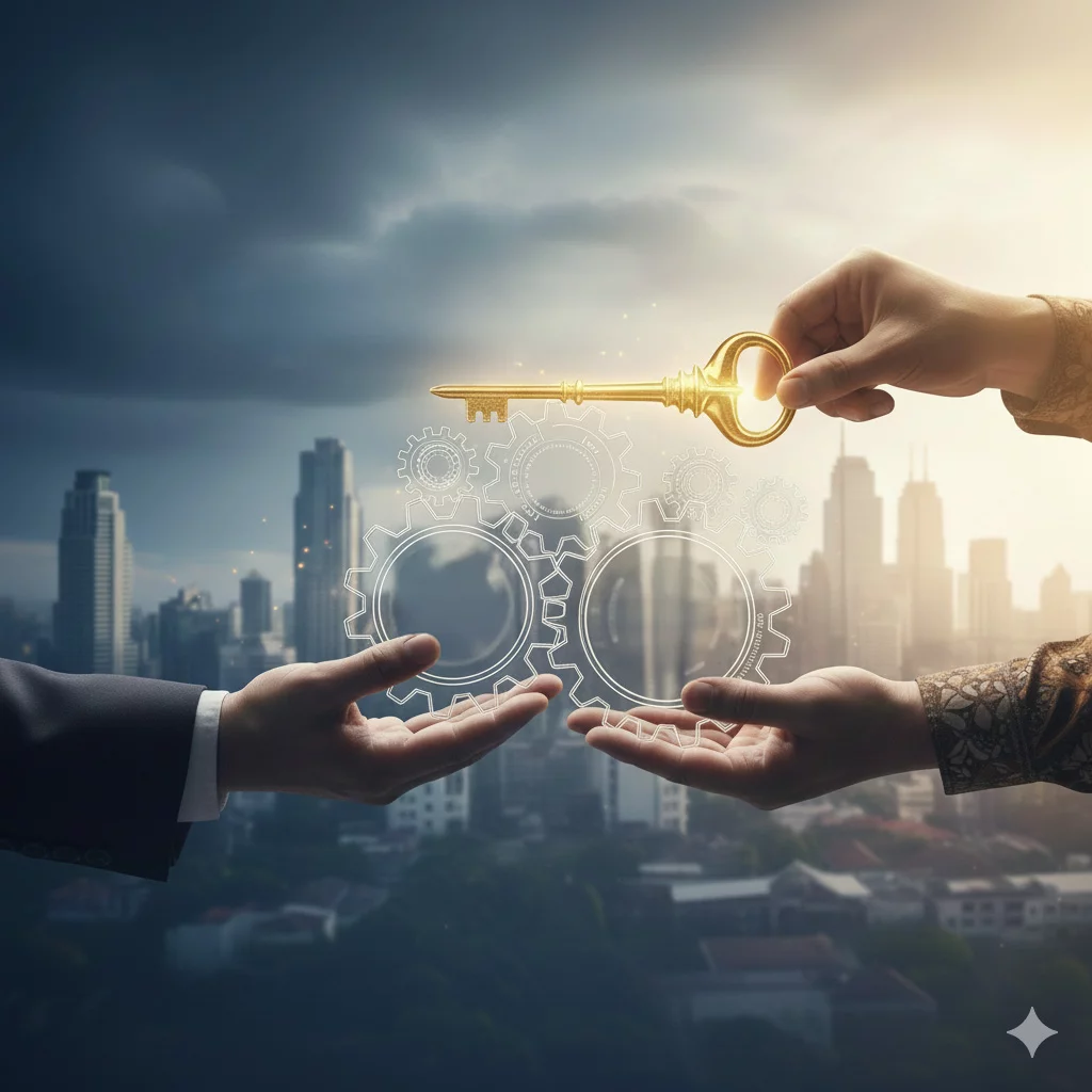symbolizing the new PMK 15 2025 tax audit framework offering relief and certainty for businesses.